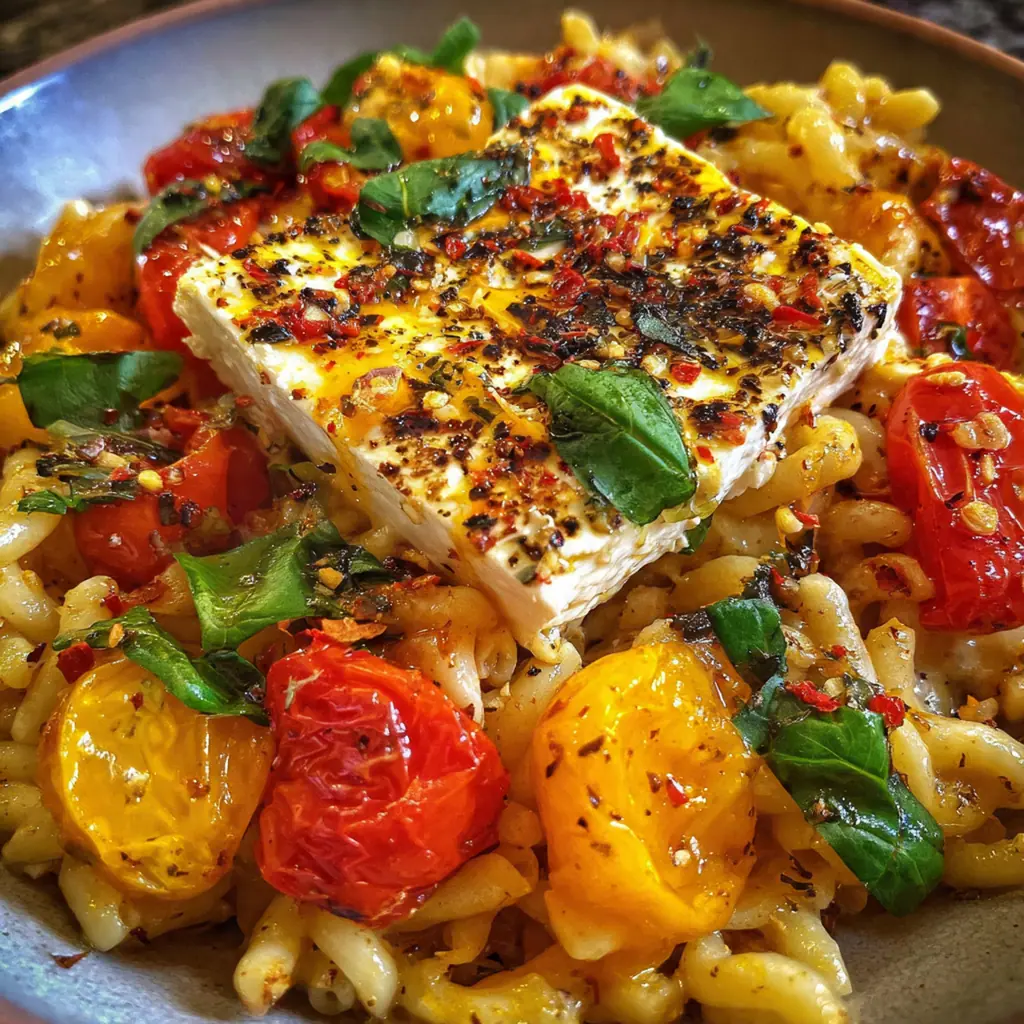 Baked Feta and Tomato Pasta