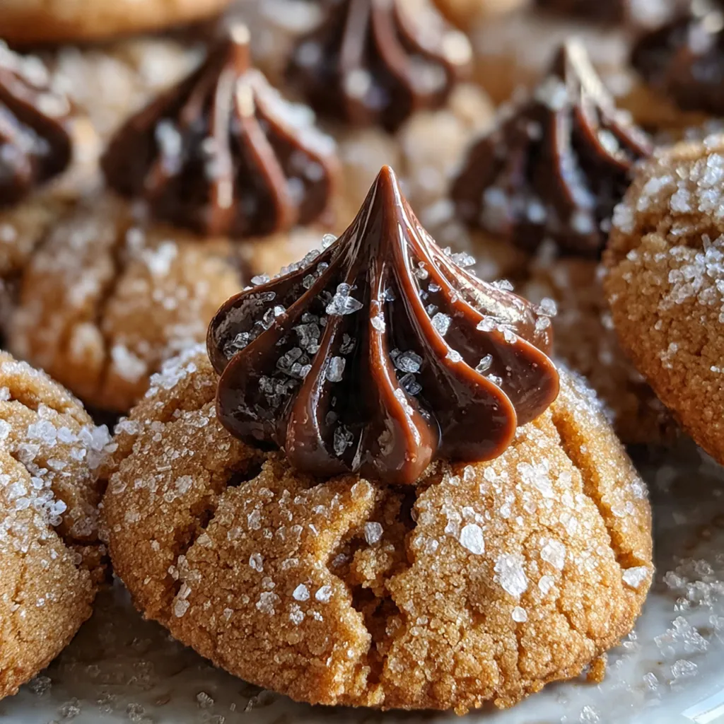 Peanut butter blossoms