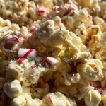 Holiday White Chocolate Popcorn