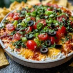 Taco dip with cream cheese