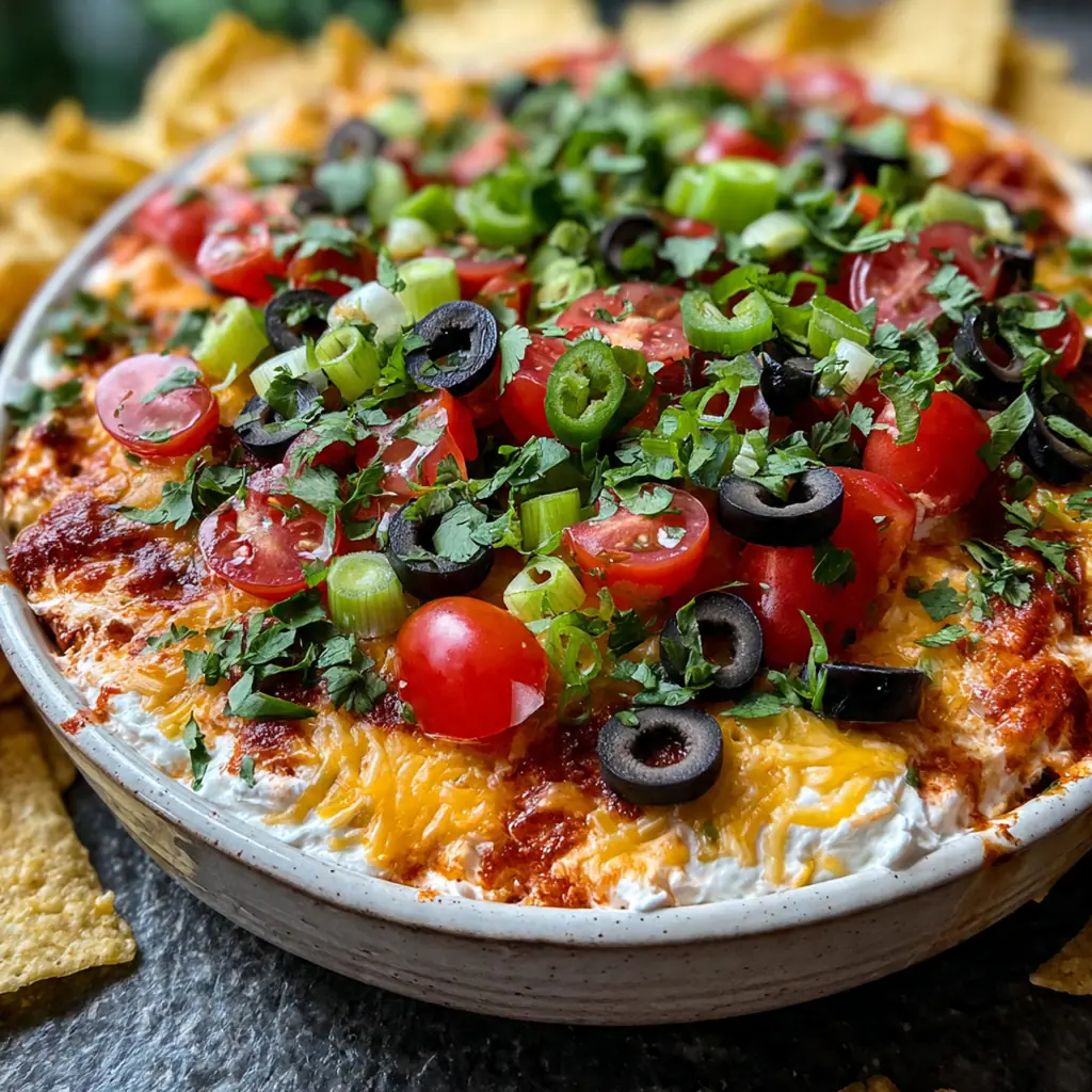 Taco dip with cream cheese