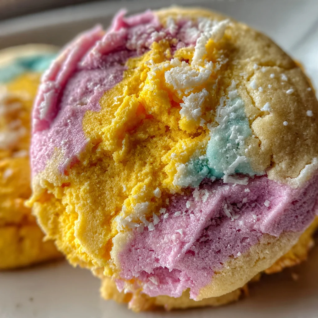 A close-up of perfectly decorated classic sugar cookies with royal icing and colorful sprinkles