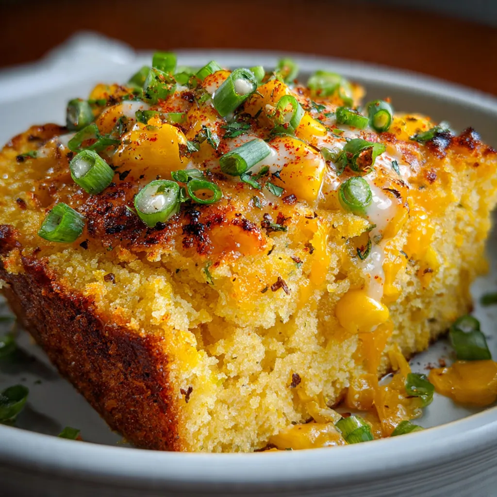 Creamy Cornbread Casserole
