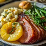 Ham christmas dinner