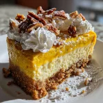 Double Layer Pumpkin Cheesecake