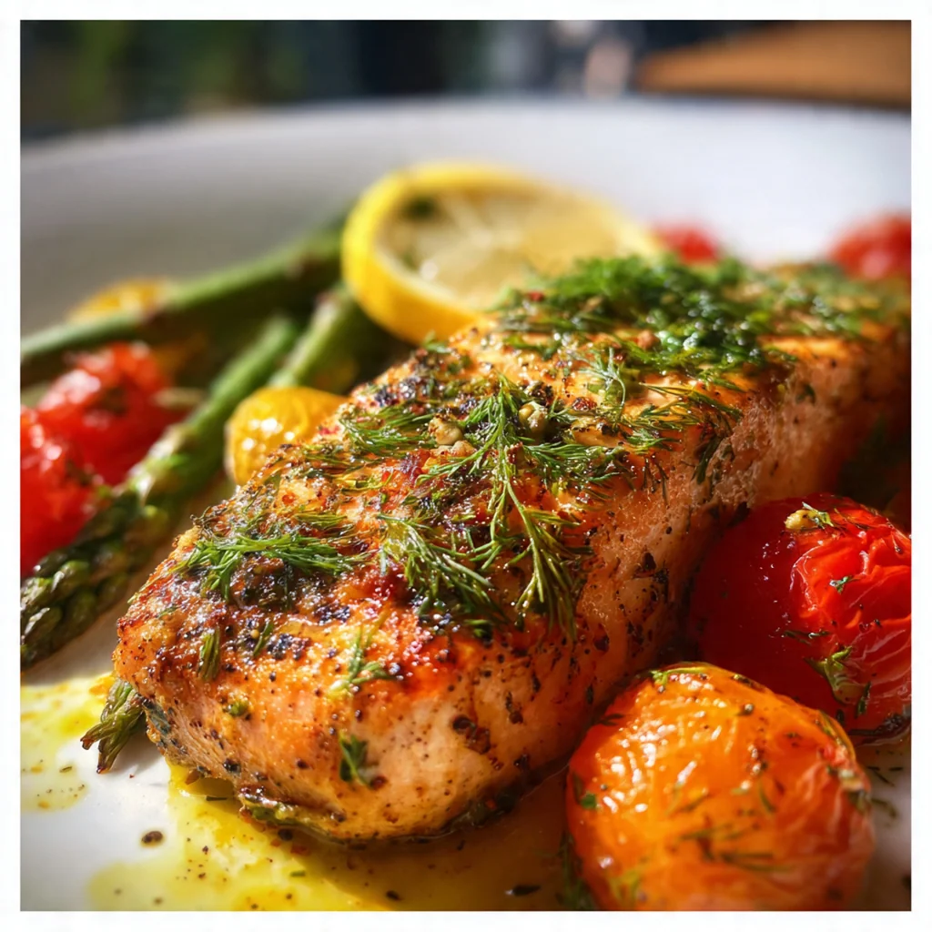 Oven-Baked Salmon