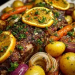 Greek Orange Roast Lamb