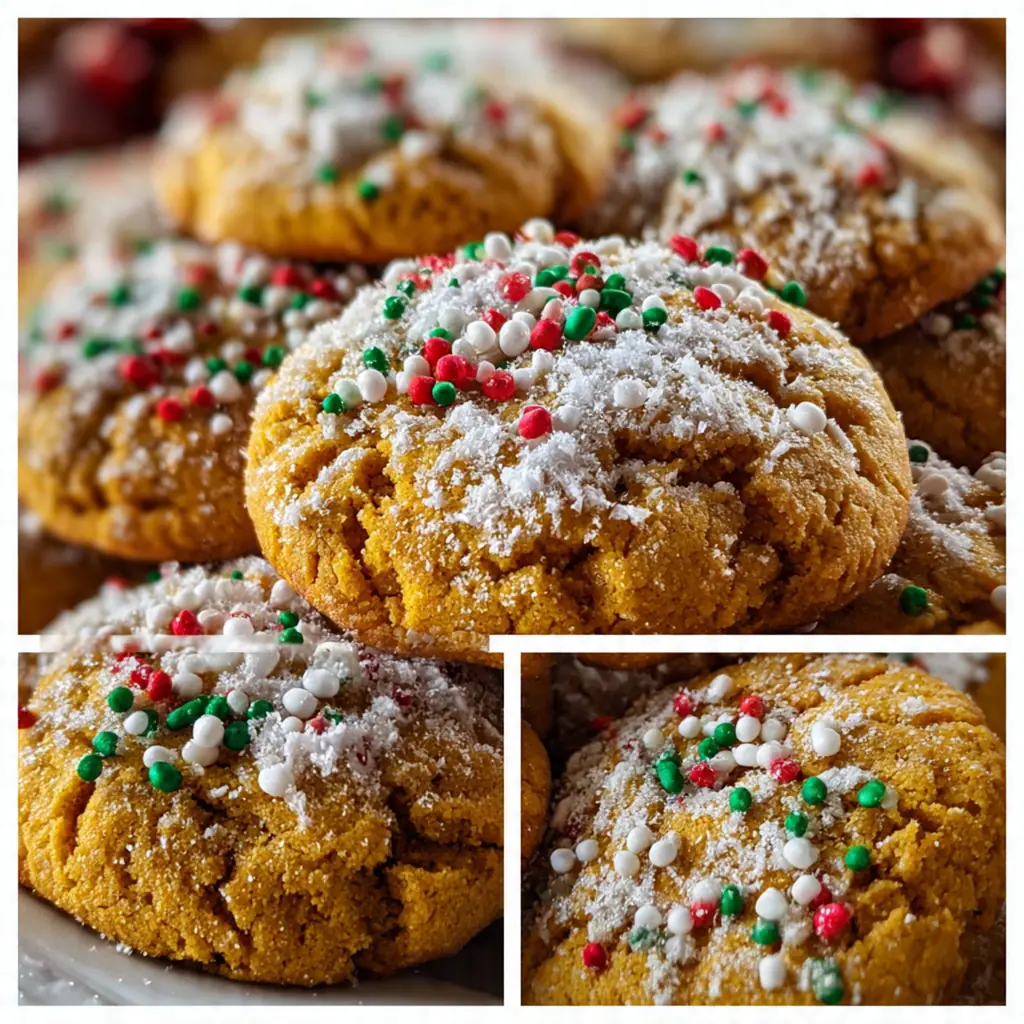 Homemade Christmas cookie dough balls ready for baking on a parchment lined baking sheet