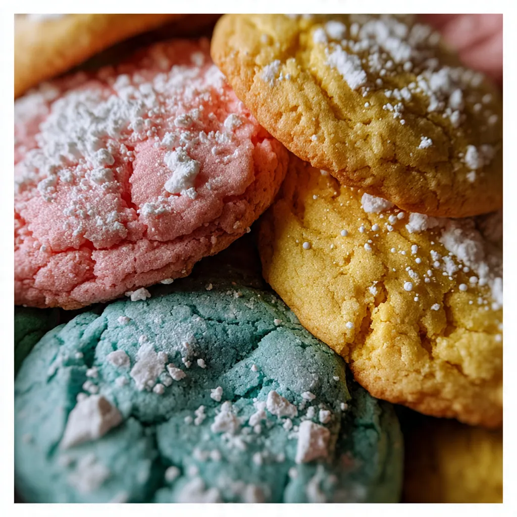 A beautifully decorated assortment of easy sugar cookies with royal icing in pastel colors for a spring celebration