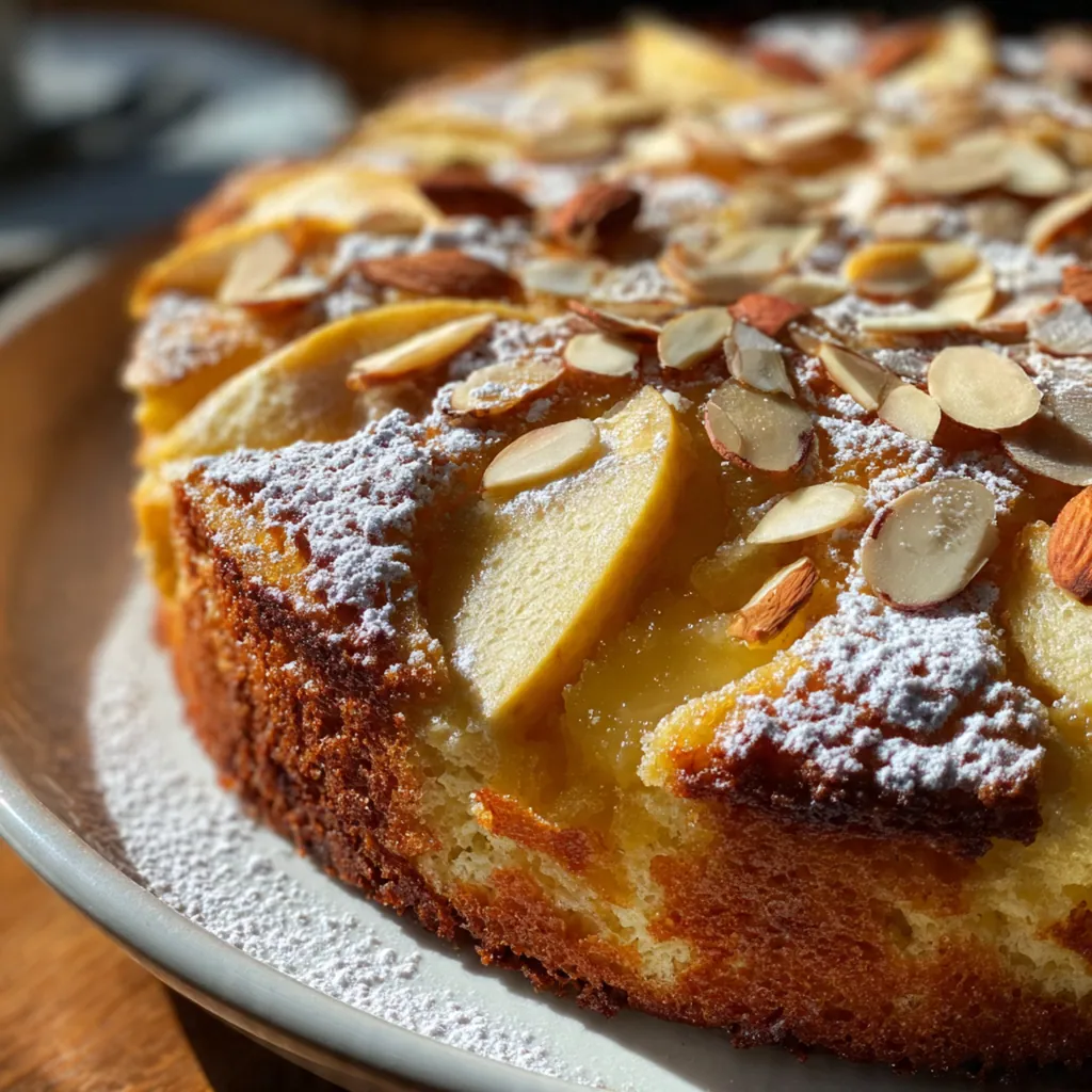 Apple Frangipane Cake
