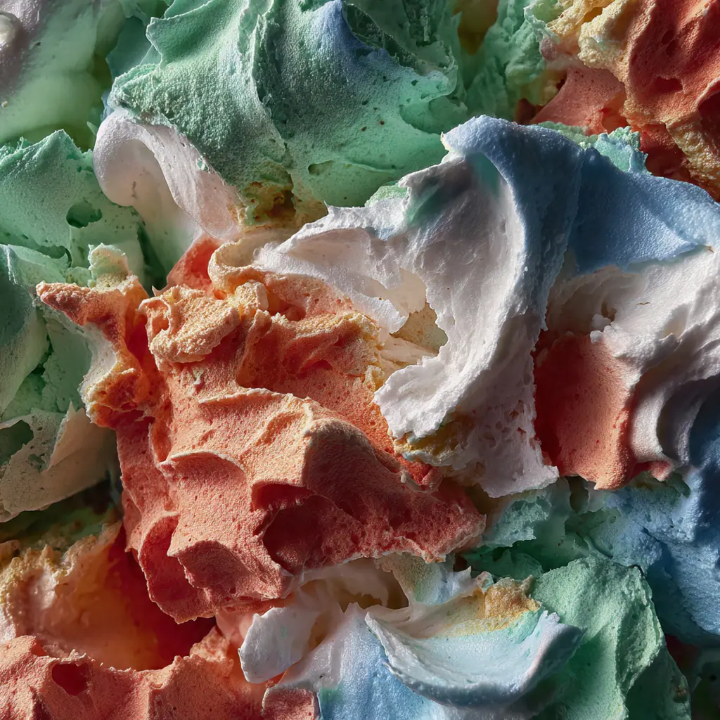 Peppermint Meringues