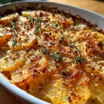 Potato and Pumpkin Gratin