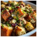 Mom’s Sausage and Cranberry Stuffing