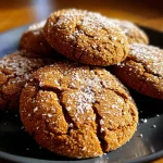Big Soft Ginger Cookies
