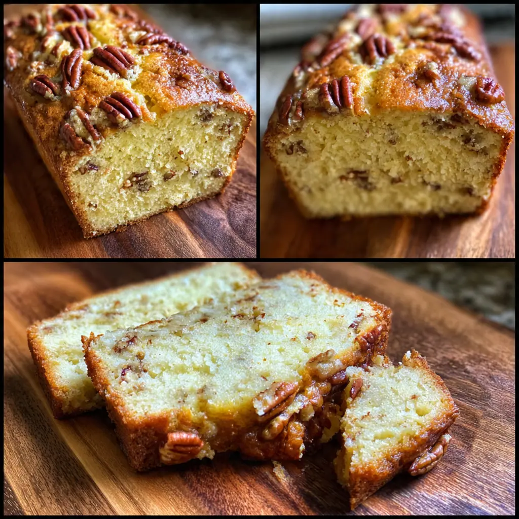 Butter Pecan Cake Loaf