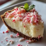 White Chocolate Peppermint Pie