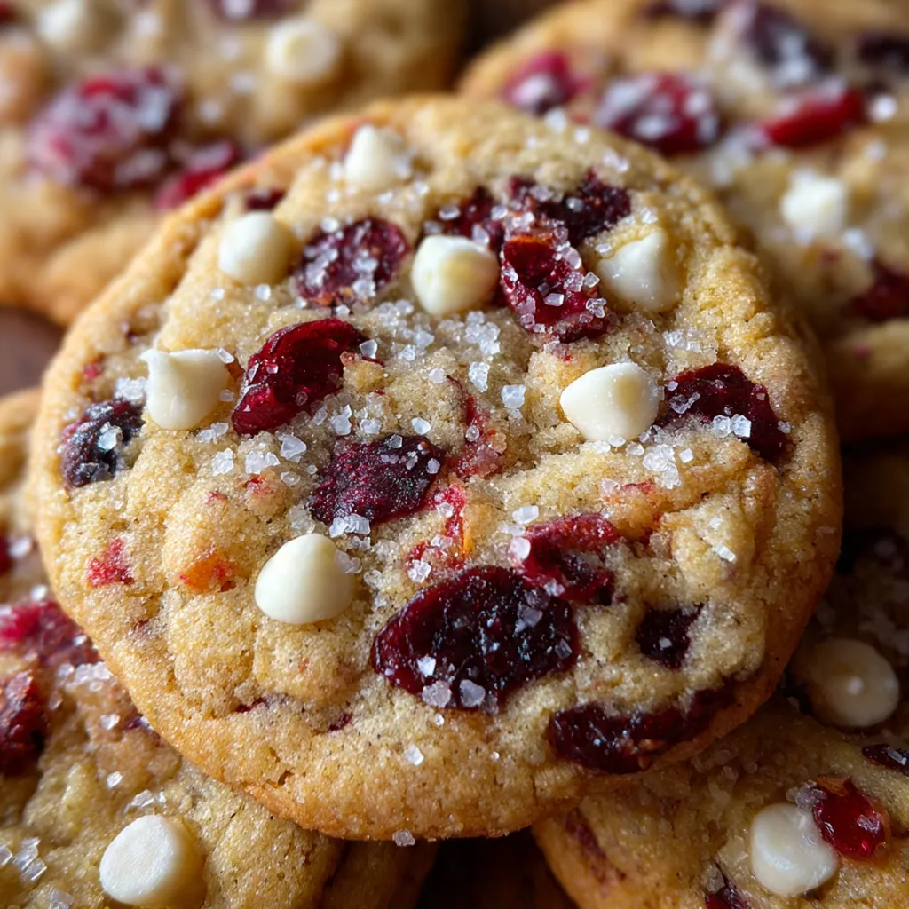 Sparkling Cranberry Cookies