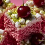 Cherry Rice Krispie Treats