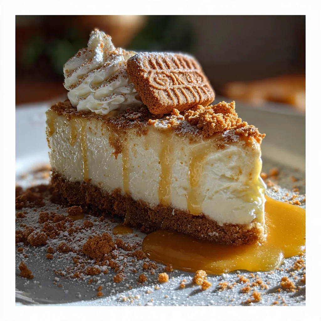 Biscoff Lotus Cheesecake