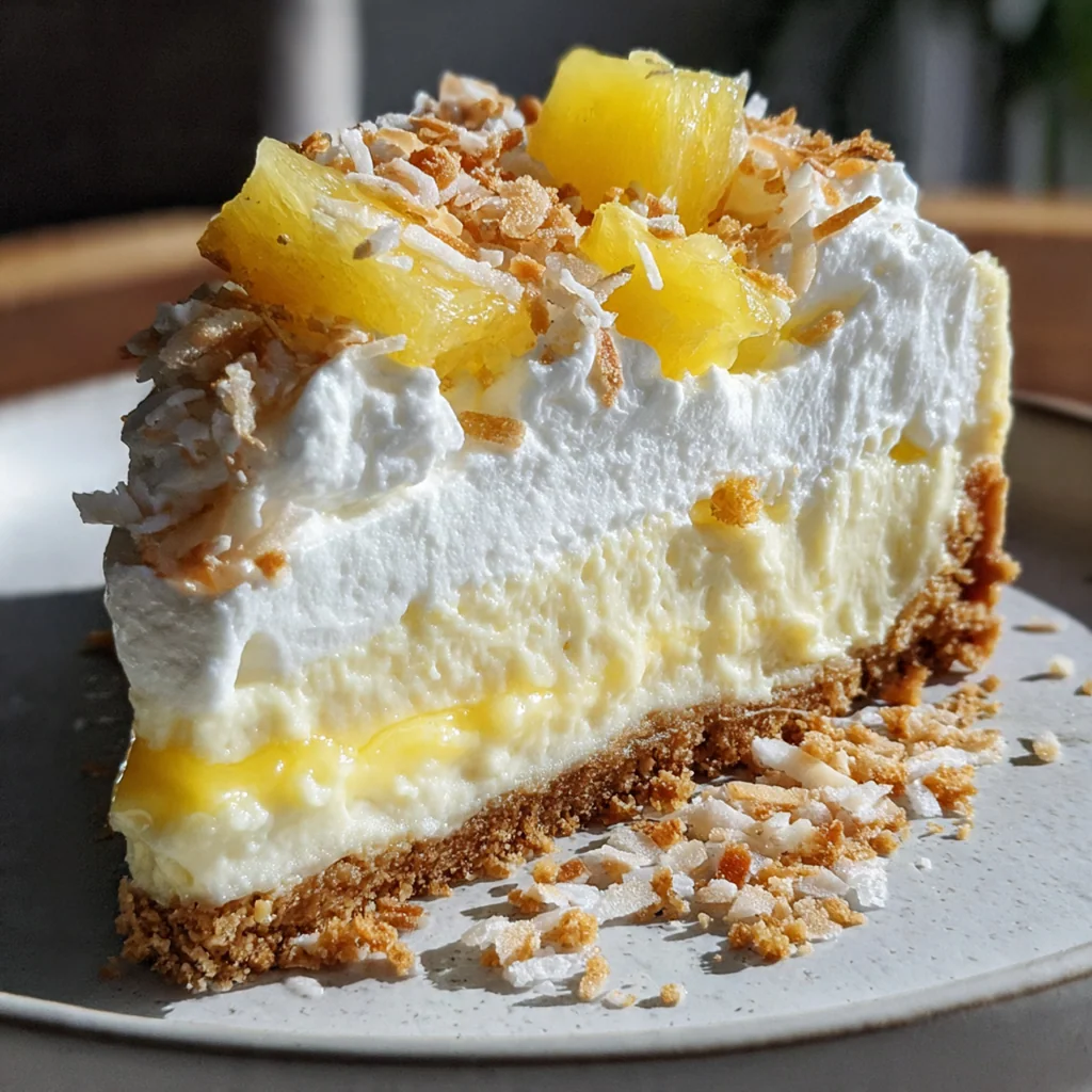 Pineapple Heaven Cheesecake