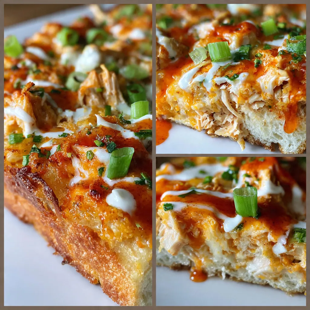 Buffalo Chicken Bread