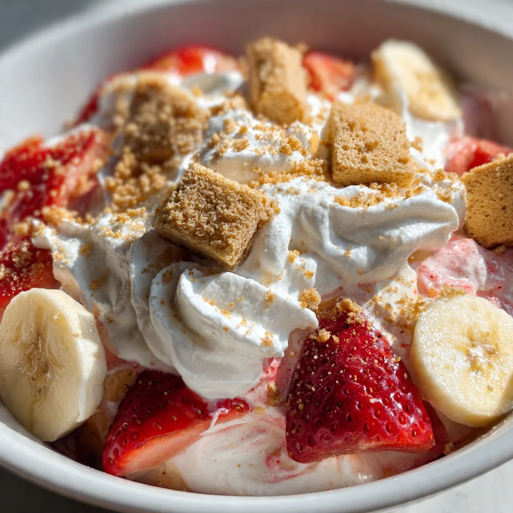 Strawberry Banana Pudding