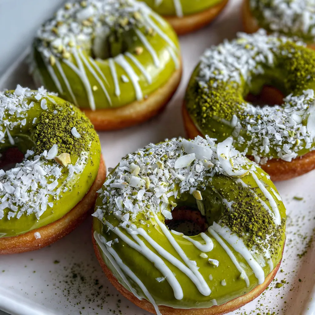 Matcha Donuts