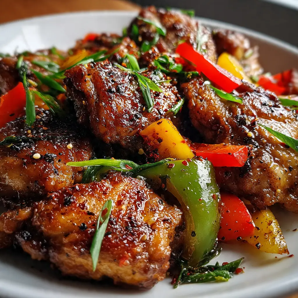 Black Pepper Chicken