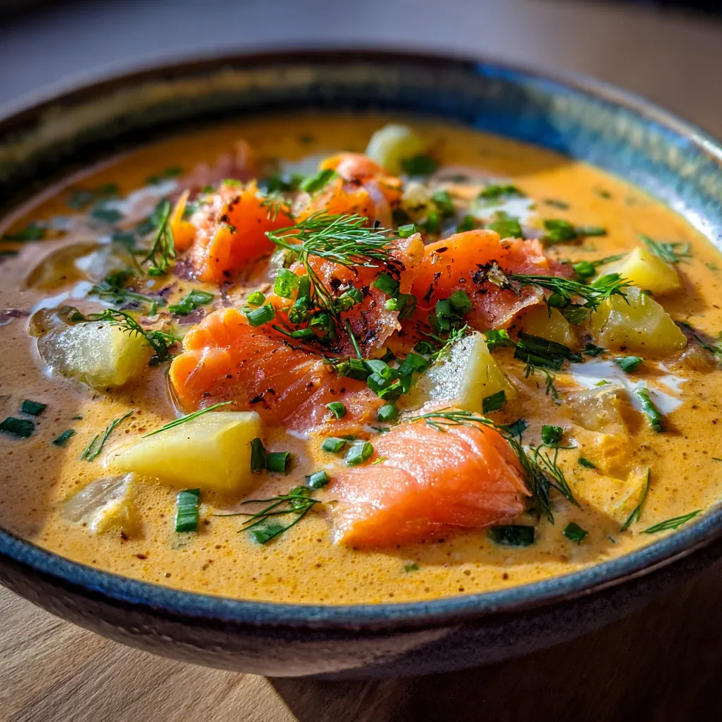 Smoked Salmon Bisque