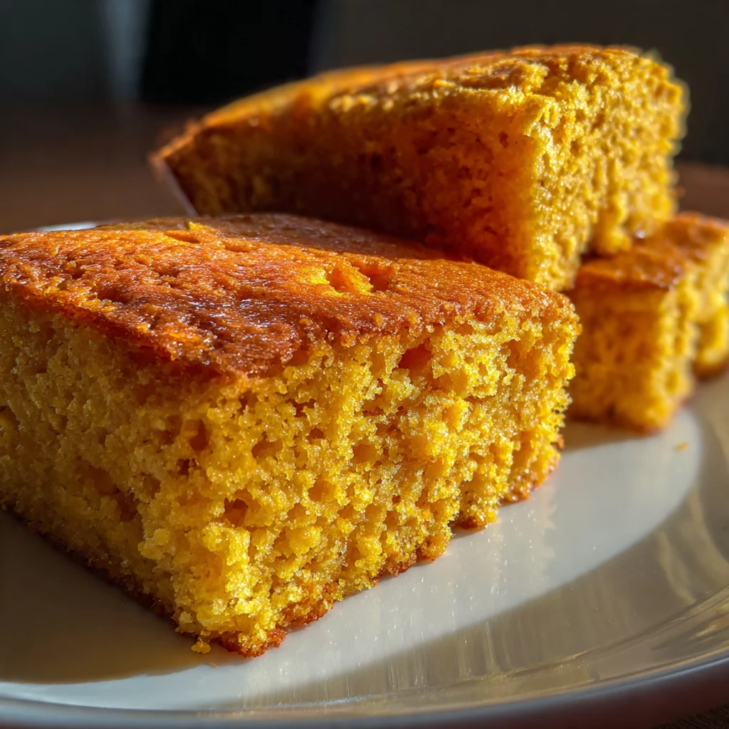 Honey Butter Sweet Potato Cornbread