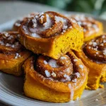 The Best Pumpkin Cinnamon Rolls