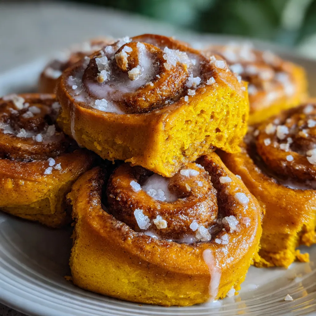 The Best Pumpkin Cinnamon Rolls