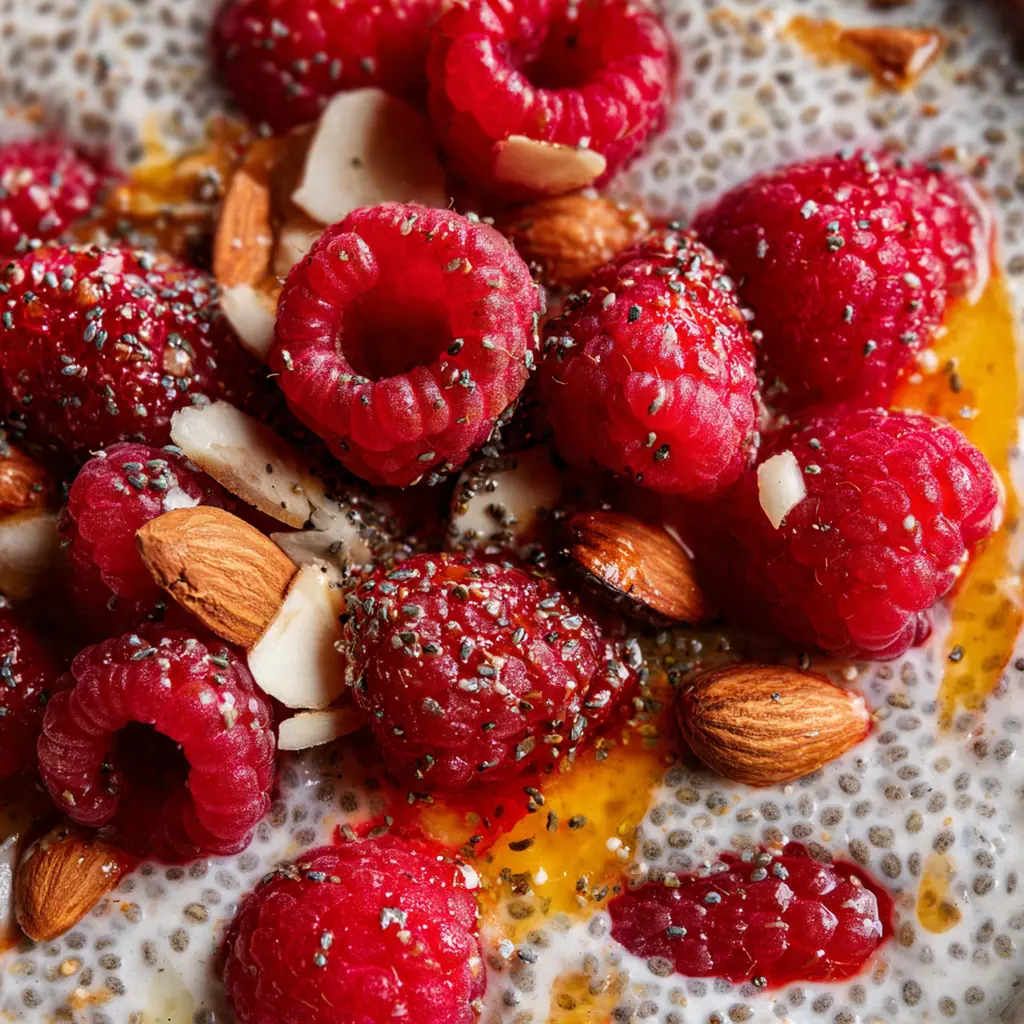 Raspberry Chia Pudding