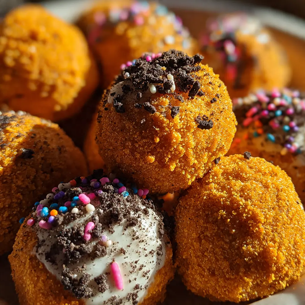 Pumpkin Oreo Balls
