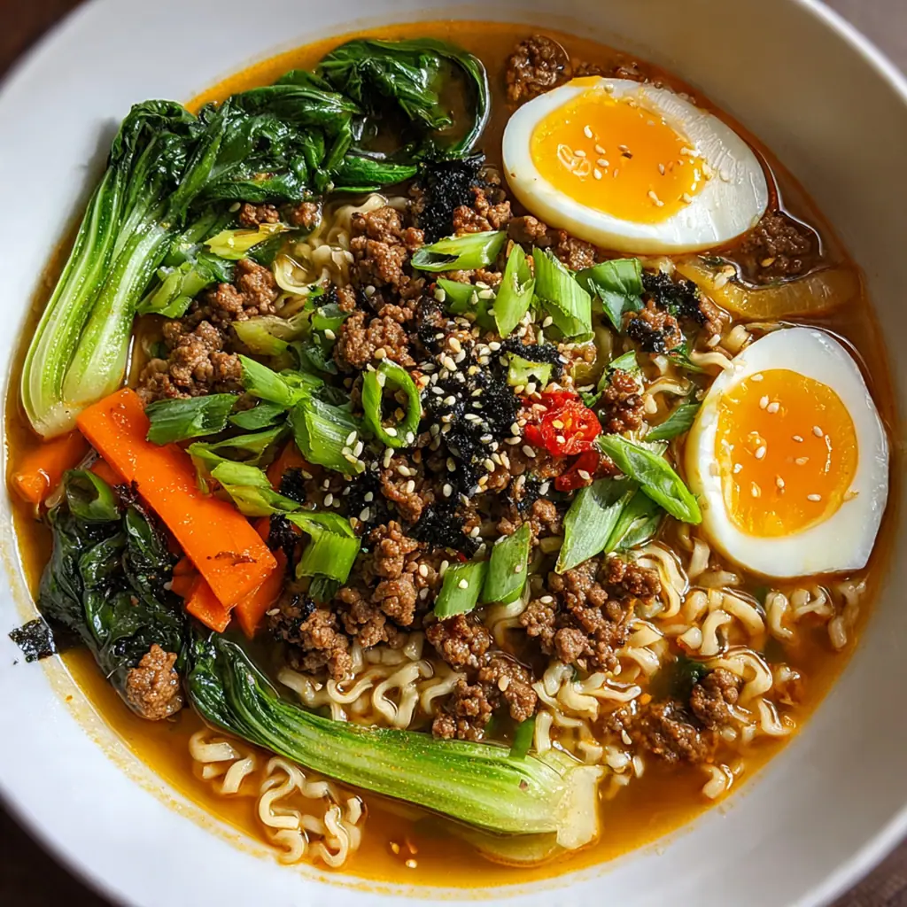 Ultimate Healthy Beef Ramen Noodles