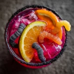 Halloween Cocktail Drunk Witch