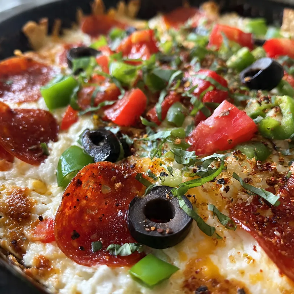 Crock Pot Pizza Dip