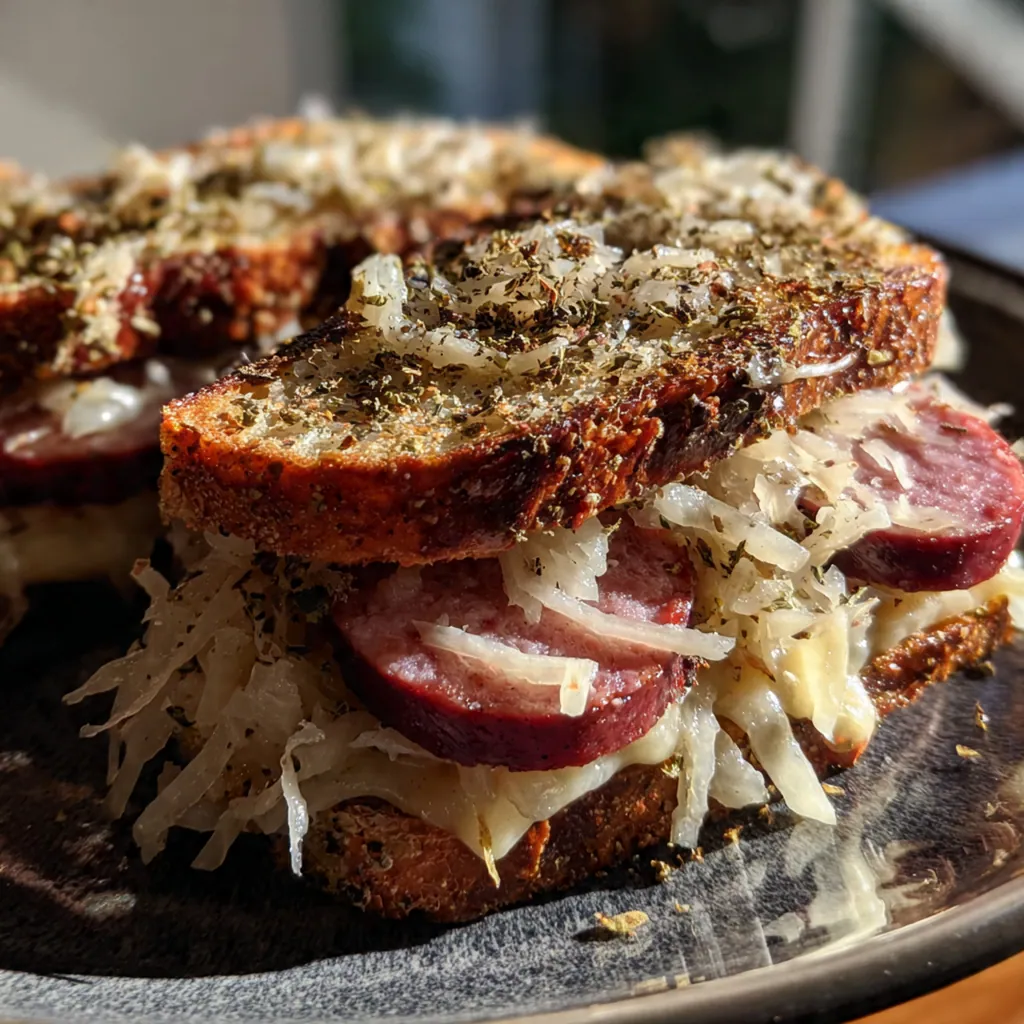 Kielbasa Reuben